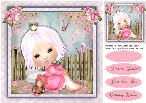 Lil Fairy in the Garden