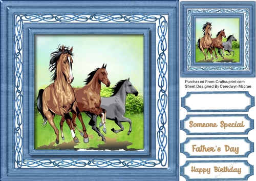 Gallopng Horses 