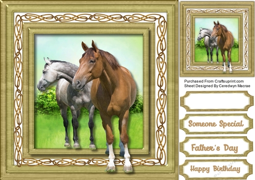  Horses in The Field 