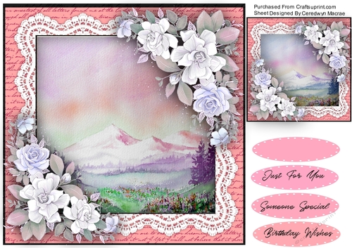 Beautiful Distant Mountains 2