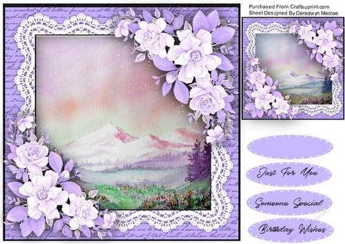 Beautiful Distant Mountains 4