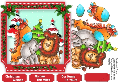 Animal Christmas Tree 