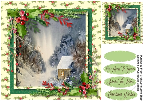 Tranquil Christmas Scene  4