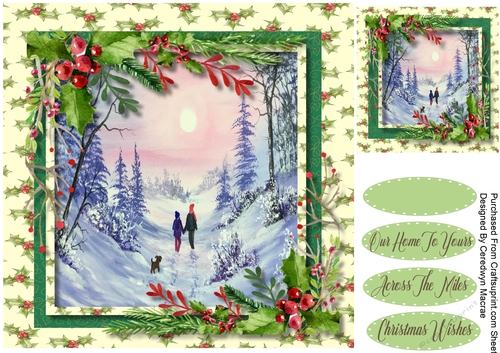 Tranquil Christmas Scene  5