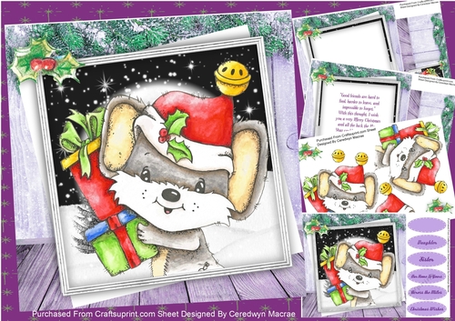 8x8 Mini Kit, Christmas Mistie