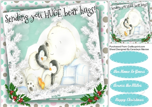 Sending You Huge Bear Hugs 