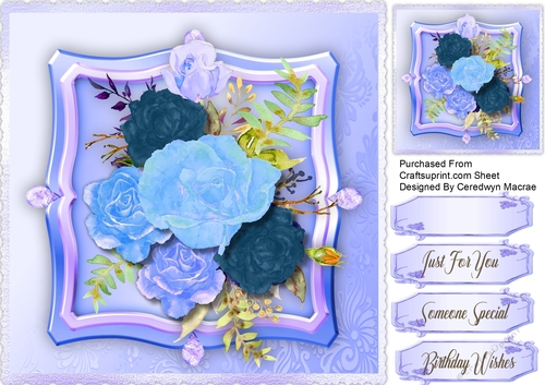 Blue Floral Infusion 