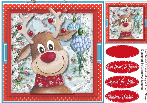 Reindeer Christmas Tree 