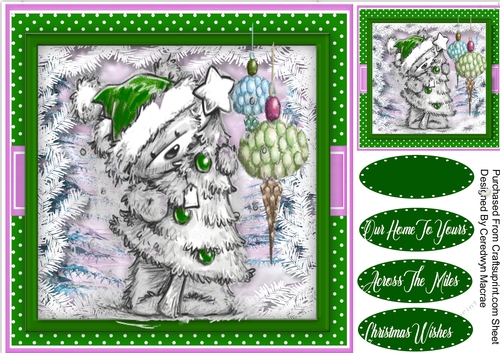Teds Christmas Tree , Green 