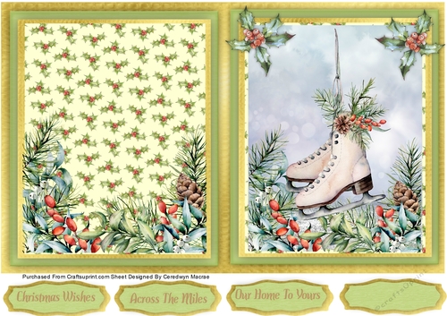 Print and Fold , Skating Boots 