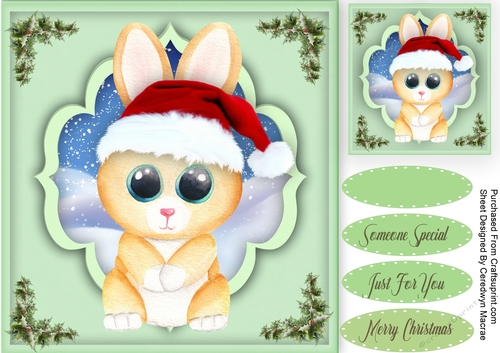 Christmas Rabbit 4