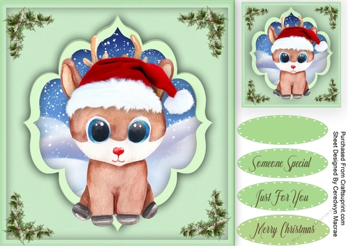 Christmas Reindeer 6