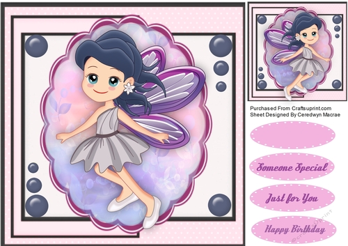 Beautiful Lilac fairy 