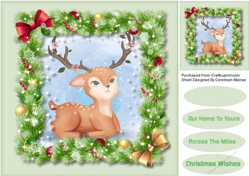Lovely Christmas Reideer 