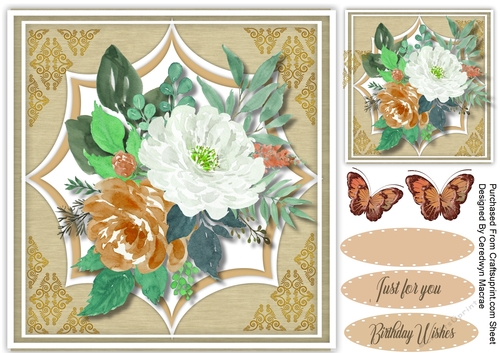 Buff and Cream Roses 