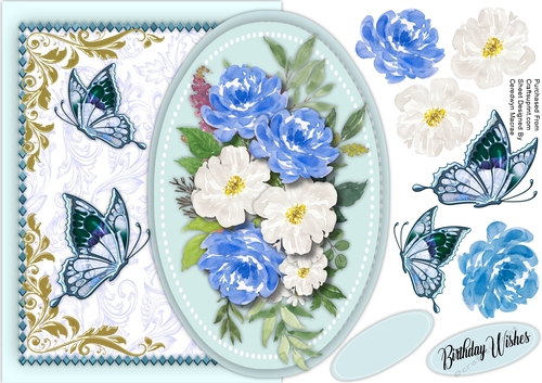 Over The Edge , Blue Roses and Butterflys 