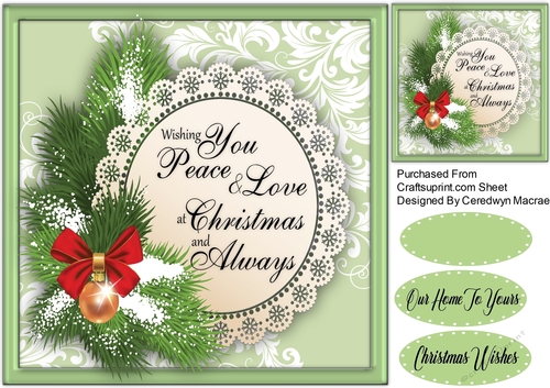 Peace and Love at Christmas 1