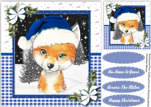 Gorgeous Christmas Fox