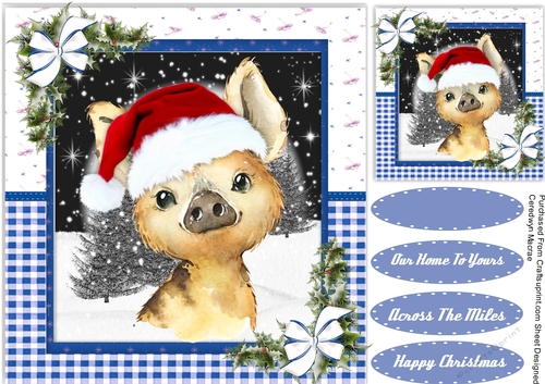 Gorgeous Christmas Wild Pig