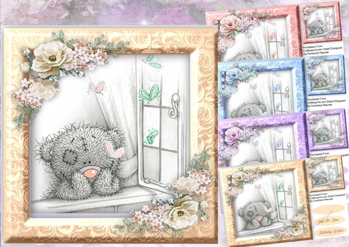 4,Gorgeous Card Fronts , Thinking of You