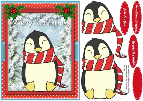 A5 , Penguins Keeping Warm