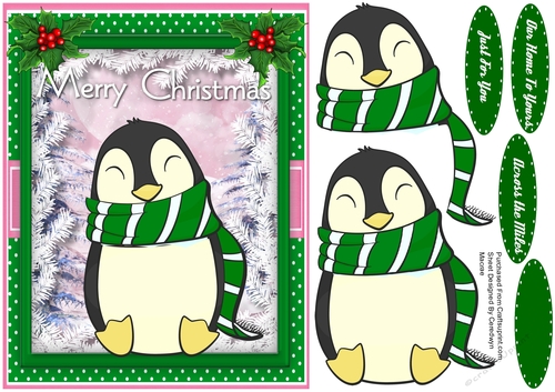 A5 , Penguins Keeping Warm