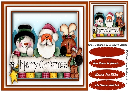 Santa and Friends