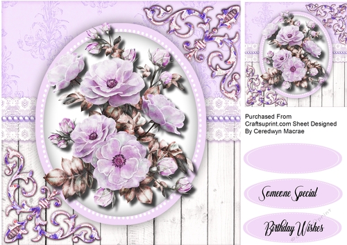 Stunning Lilac French Roses 