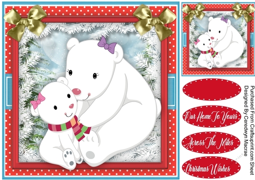 Cute Baby Family , Red