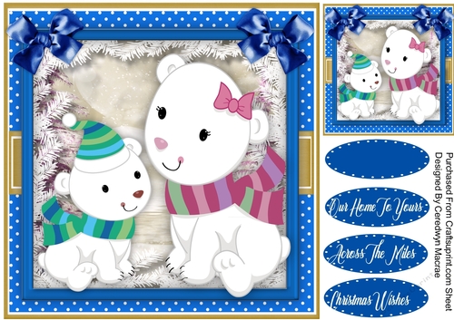 Polar Pals ,Blue 