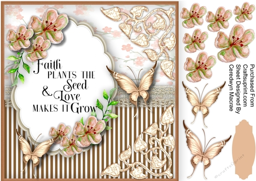 Summer Flowers and Butterflies 3