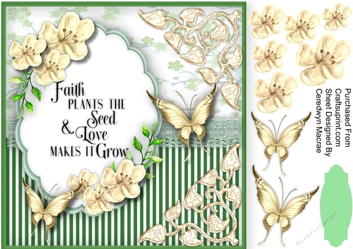 Summer Flowers and Butterflies 4