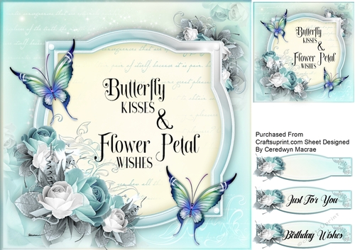 Butterfly Kisses and Flower Wishes 1