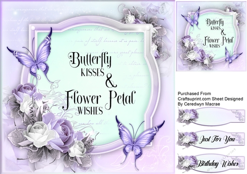 Butterfly Kisses and Flower Wishes 3