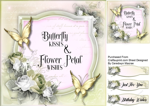 Butterfly Kisses and Flower Wishes 4