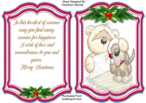 A5 Card with Verse, Letter For You