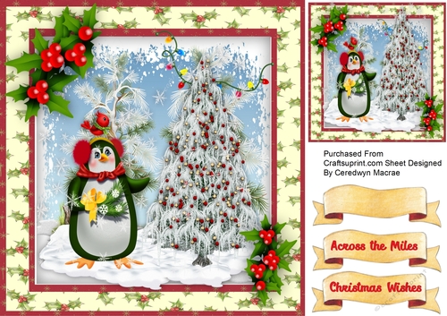 Mrs Penguins Christmas Tree