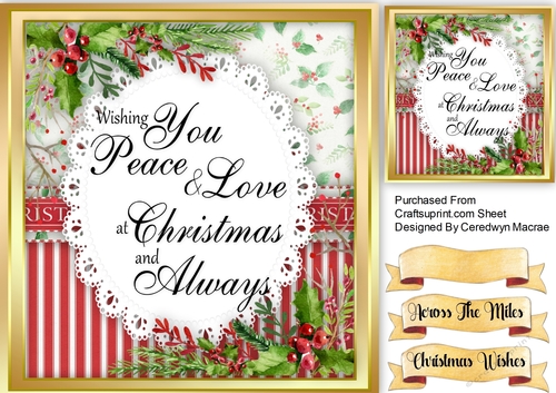 Peace and Love at Christmas 