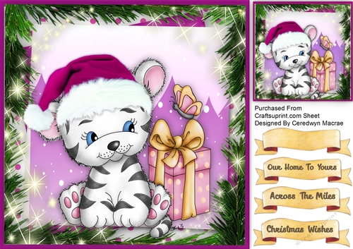 Christmas White Tiger