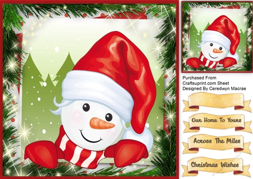 Happy Snowman 