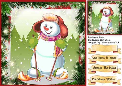 Ski-ing Snowman 