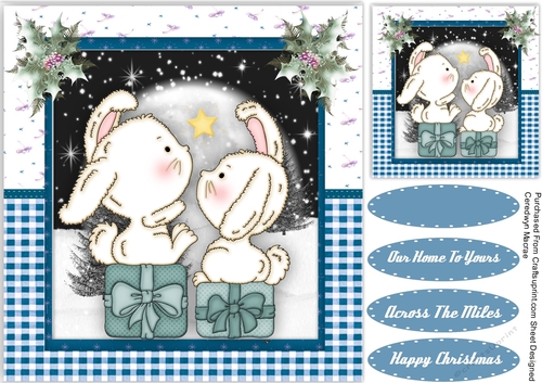 Bunnies Special Star, Blue