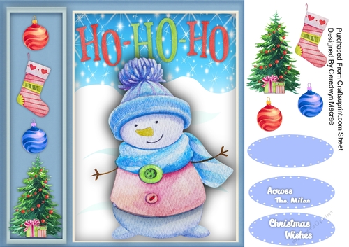 Ho-Ho-Ho- Snowman 