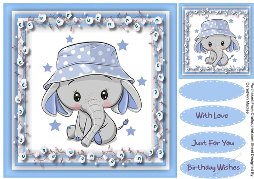 Ellie in a Blue Hat  