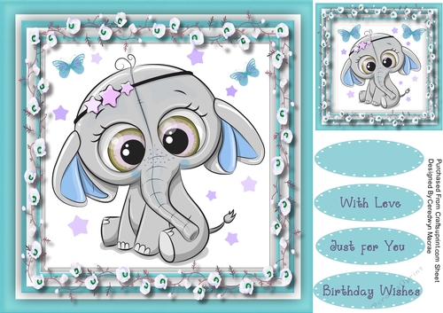Adorable Ellie ,Blue