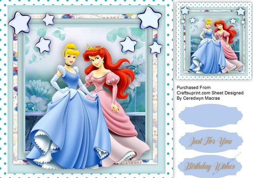 Beautiful Princess , Blue