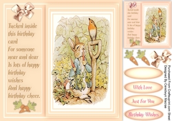 Peters Garden Spade , With Verse