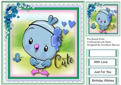 Little Cutie Blue Bird