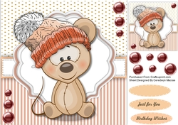 Mouse in a Bobble Hat
