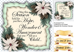 Hope and Wonder With Poinsettias